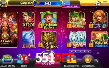 Descubra o Mundo do Cassino Online com 551BET